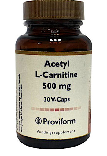 Proviform Acetyl L-carnitine 500 Mg 30vc