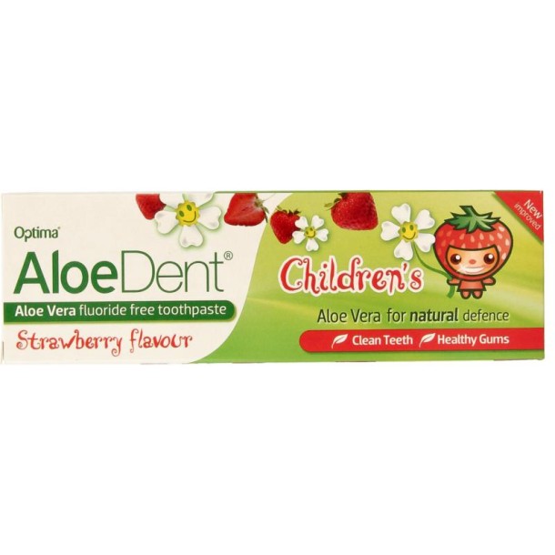 Optima Aloe dent aloe vera kinder tandpasta (50 Milliliter)