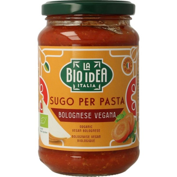 Bioidea Pastasaus vegetarisch bolognese bio (340 Gram)