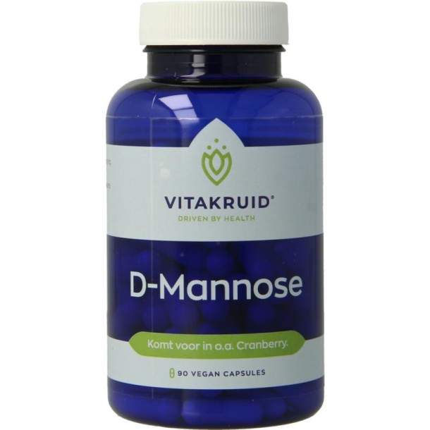 Vitakruid D-Mannose 500 (90 Vegetarische capsules)