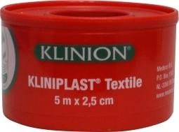 Kliniplast Hechtpleister 5 x 2.5cm met ring (1 Stuks)