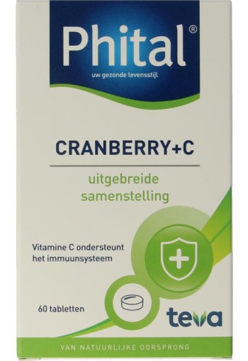 Phital Cranberry + C (60 Tabletten)