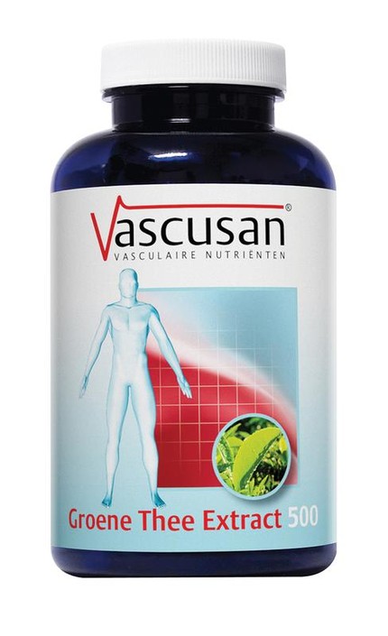 Vascusan Groene thee extract 500 (60 Capsules)