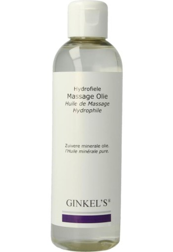 Ginkel's Hydrofiele massage olie (200 Milliliter)