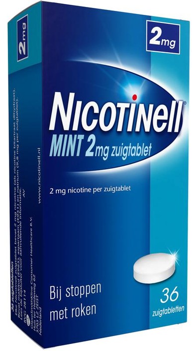 Nicotinell Mint 2 mg (36 Zuigtabletten)