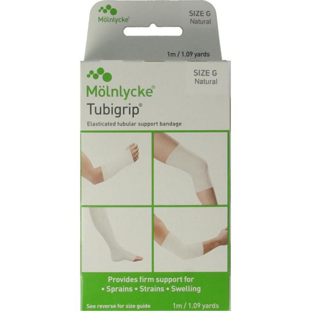 Tubigrip Elastisch buisverband G 1m x 12cm 1524 wit (1 Stuks)