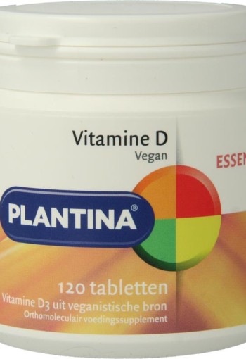 Plantina Vitamine D 400IE (120 Tabletten)
