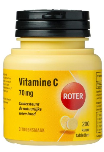 Roter Vitamine C 70 mg kauwtablet (200 Kauwtabletten)