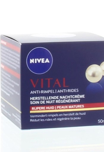 Nivea Vital herstellende nachtcreme (50 ml)