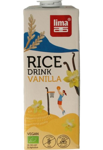Lima Rice drink vanilla bio (1 Liter)