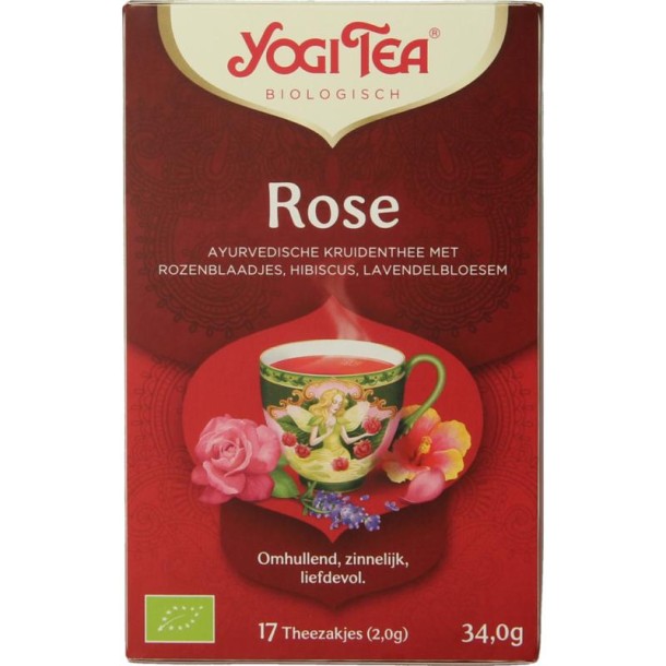 Yogi Tea Rose bio (17 Zakjes)