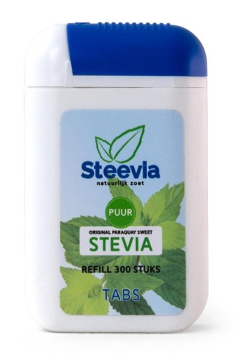 Steevia Stevia tablet navulling (300 Stuks)