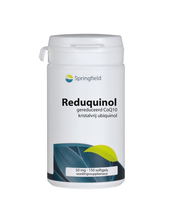 Springfield Reduquinol ubiquinol 50 mg (150 Softgels)