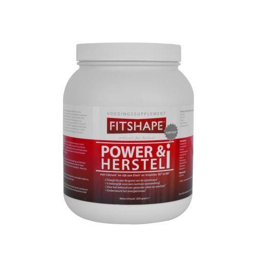 Fitshape Power & herstel I vanille (1200 Gram)