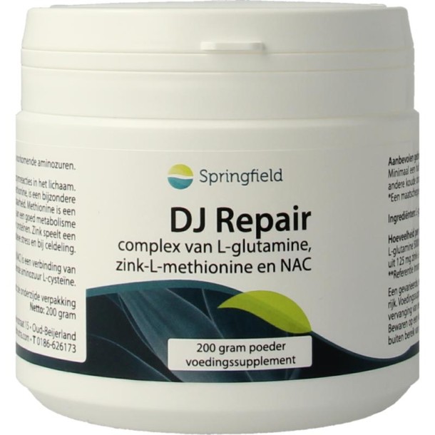 Springfield DJ Repair glut/nac/zink (200 Gram)