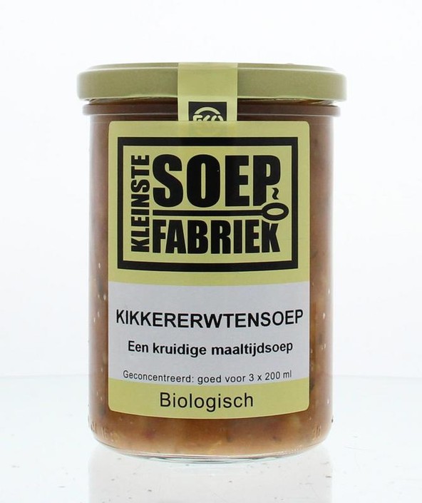 Kleinstesoepfabr Kikkererwtensoep bio (400 Milliliter)