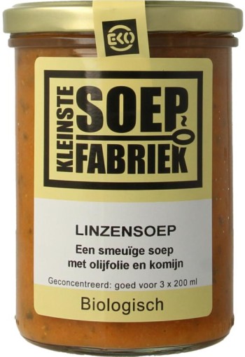 Kleinstesoepfabr Linzensoep bio (400 Milliliter)