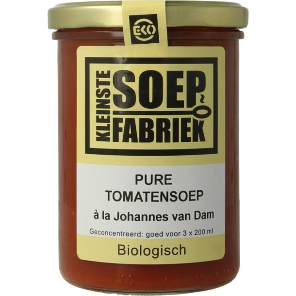 Kleinstesoepfabr Pure tomatensoep bio (400 Gram)