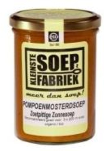 Kleinstesoepfabr Pompoen mosterd soep bio (400 Milliliter)