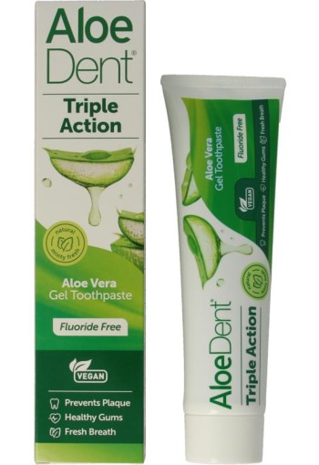 Optima Aloe dent aloe vera tandpasta triple action (100 Milliliter)