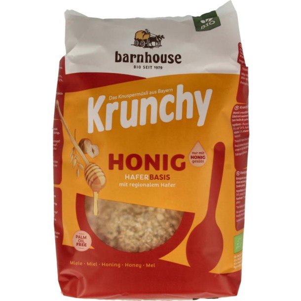 Barnhouse Krunchy honing bio (600 Gram)