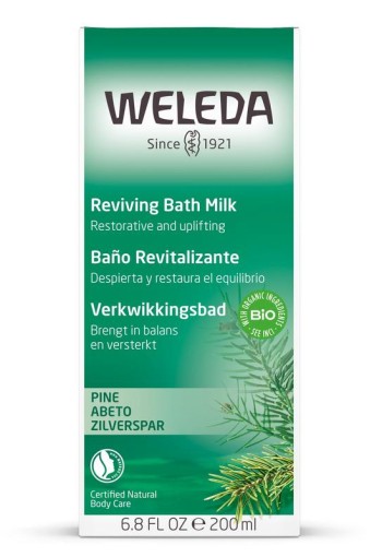 Weleda Zilverspar bad verkwikkend (200 Milliliter)