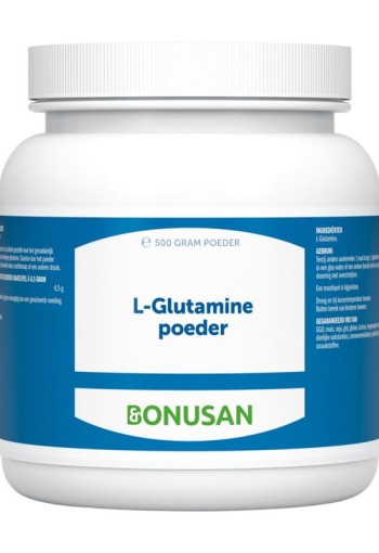 Bonusan L-Glutamine poeder (500 Gram)