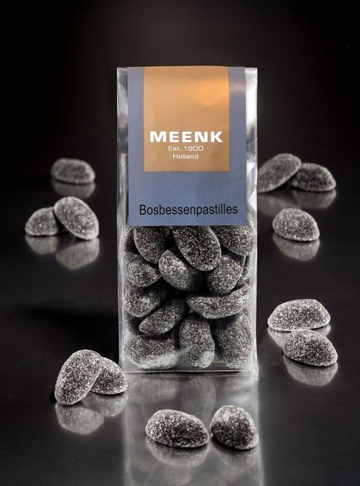 Meenk Bosbessen pastilles (160 Gram)