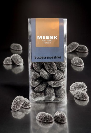 Meenk Bosbessen pastilles (160 Gram)