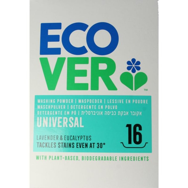 Ecover Waspoeder wit/universal (1200 Gram)