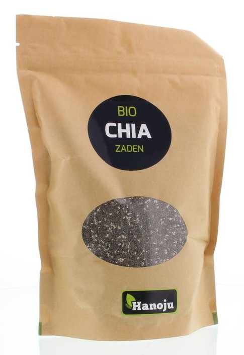 Hanoju Chia zaad paper bag bio (500 Gram)