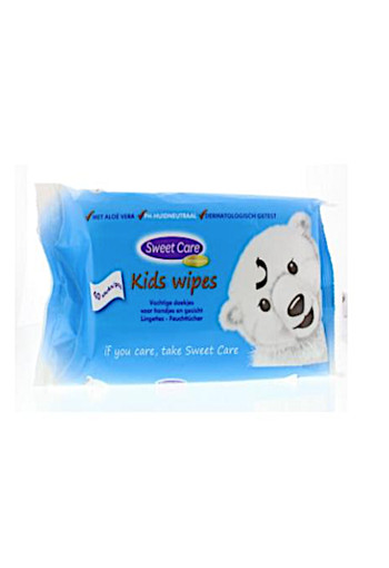 Sweetcare Kids Wipes Hand & Gezicht 40st