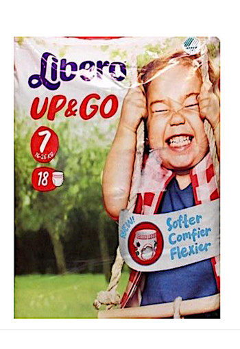 Libero Up & Go Extra Large+ 16-26 Kg 18st