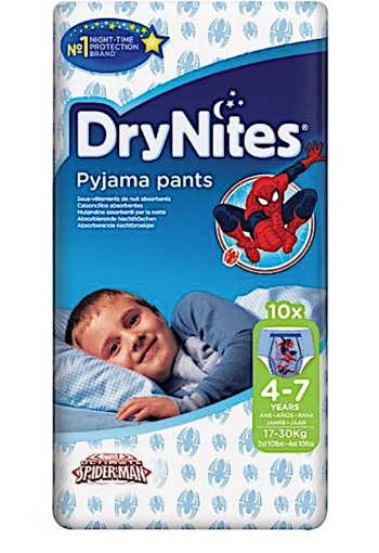 Huggies Drynites Boy 4-7 Jaar 10st