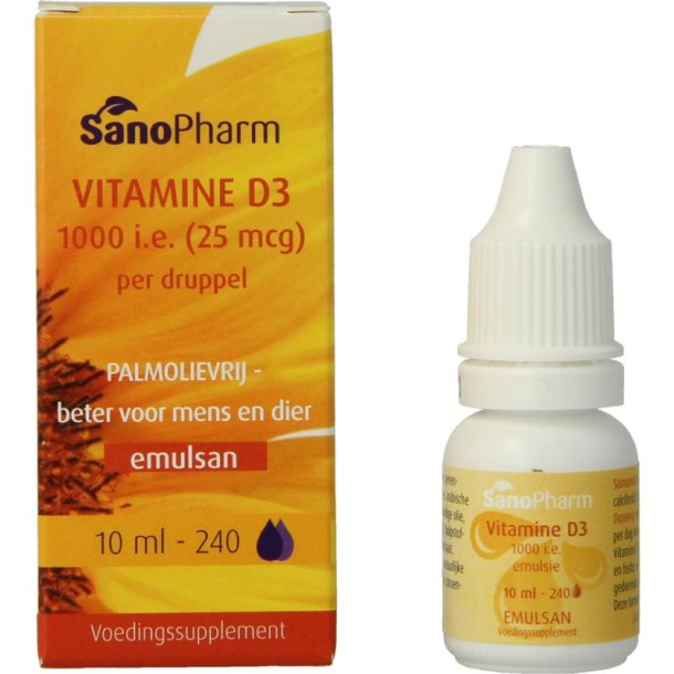 Sanopharm Vitamine D3 1000IE Emulsan (10 Milliliter)