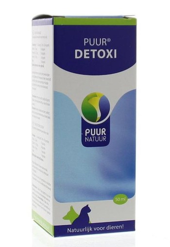 Puur Detoxi hond kat (50 Milliliter)