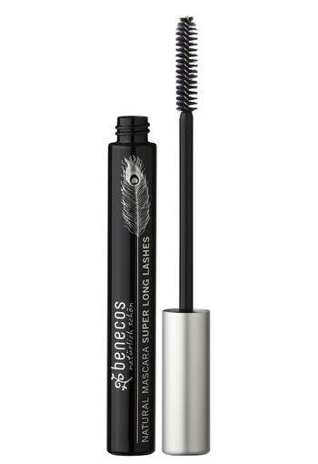 Benecos Mascara carbon zwart (8 Milliliter)