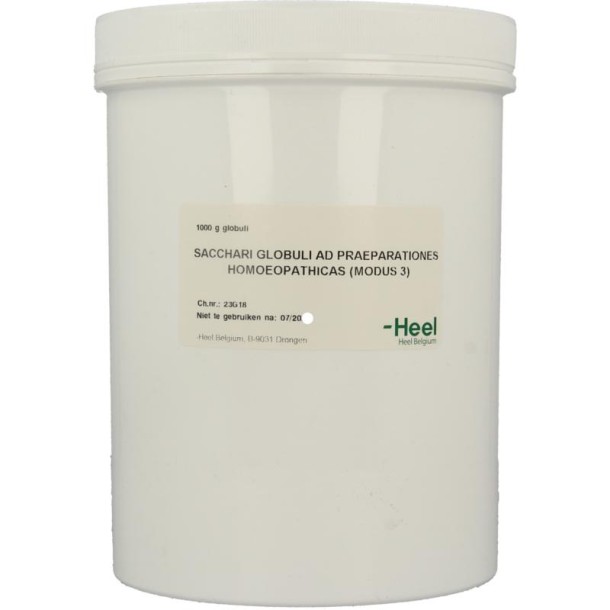 Homeoden Heel Saccharum off/placebo globulen (1 Kilogram)