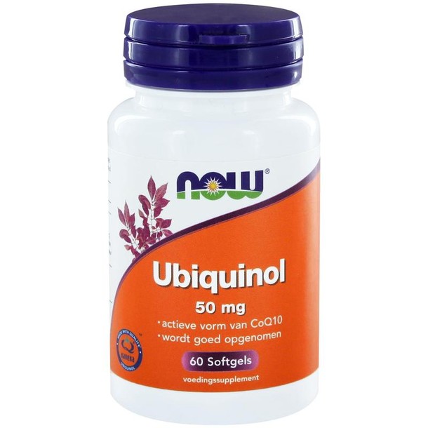 NOW Co-Q10 Ubiquinol 50mg (60 Softgels)