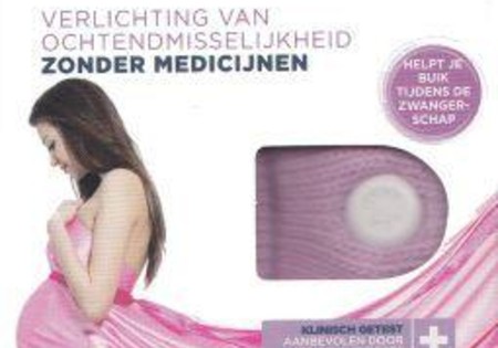 Sea Band Polsband zwangerschap roze (1 Paar)