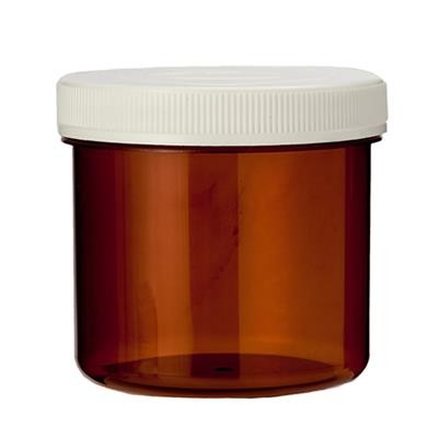 Spruyt Hillen Tabletflacon 120ml bruin met dop (100 Stuks)