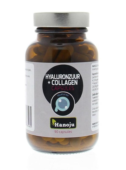 Hanoju Hyaluronzuur & collageen (90 Capsules)