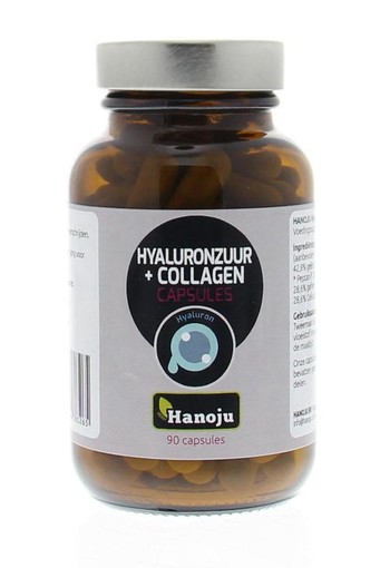 Hanoju Hyaluronzuur & collageen (90 Capsules)