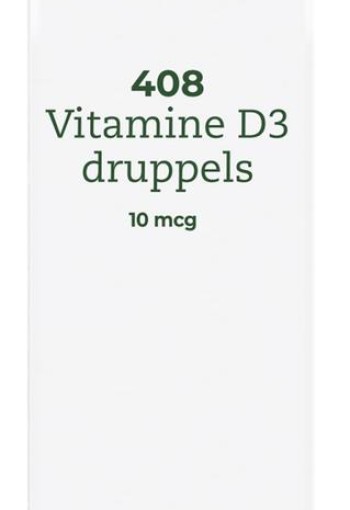 AOV 408 Vitamine D3 druppels 10mcg (25 Milliliter)