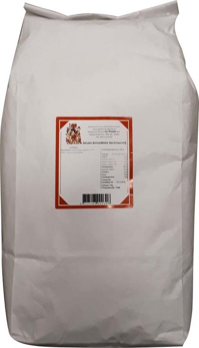 Le Poole Twello's boerenbruin broodmix lactosevrij (5 Kilogram)