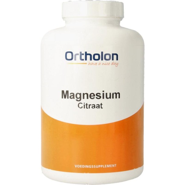 Ortholon Magnesium citraat (240 Vegetarische capsules)