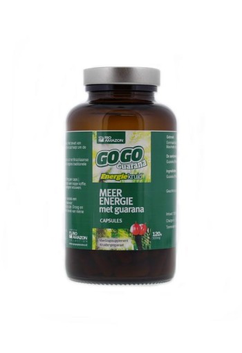 RIO Gogo guarana 500mg (120 Vegetarische capsules)