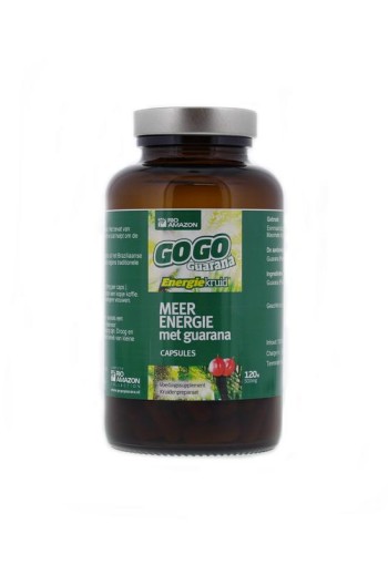 RIO Gogo guarana 500 mg (120 Vegetarische capsules)