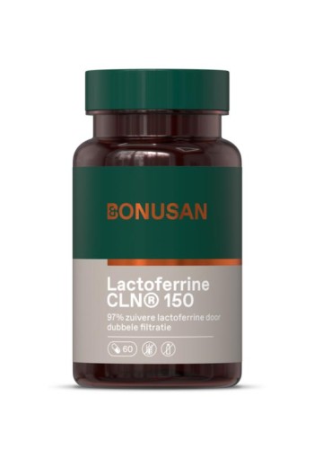 Bonusan Lactoferrine cln 150 (60 Vegetarische capsules)
