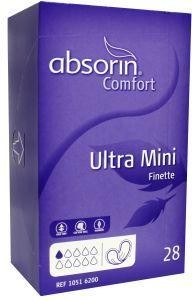 Absorin Comfort finette ultra mini (28 Stuks)